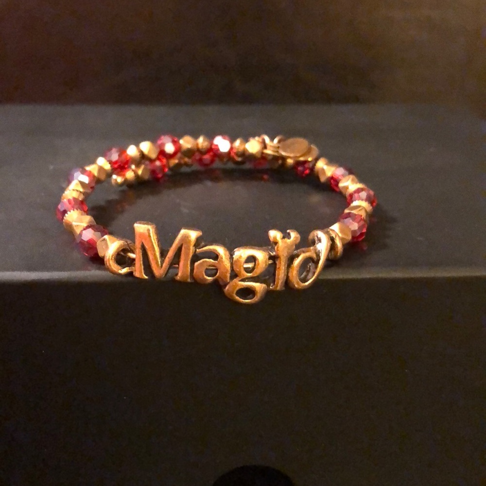 Auth Alex and Ani Disney Magic wrap bracelet